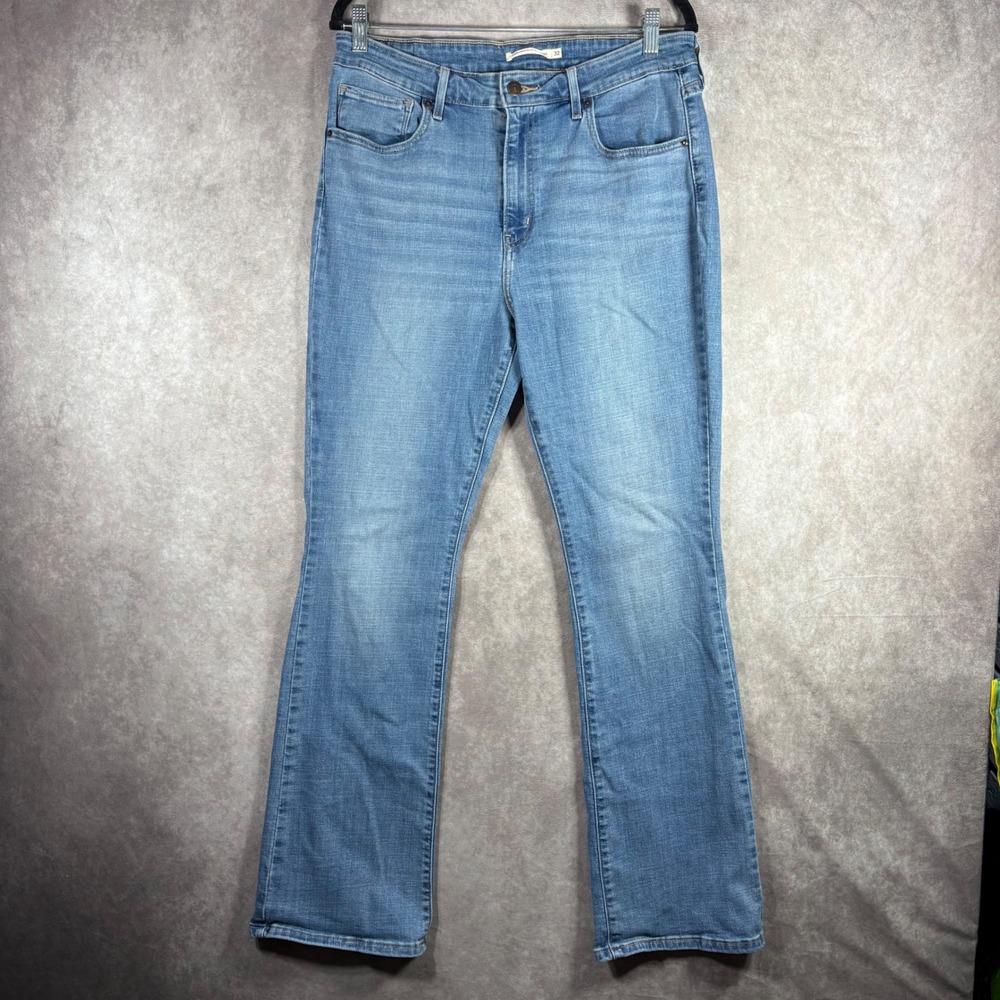 Levi's Jeans Women 32 Blue 725 High Rise Bootcut Casual Stretch Denim Everyday